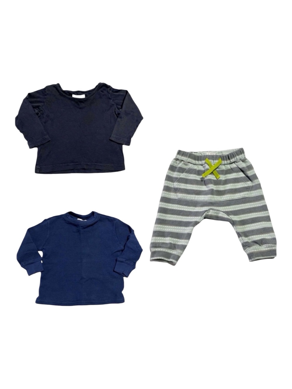 Peek 3 piece 100% cotton baby basics bundle 3-6 months